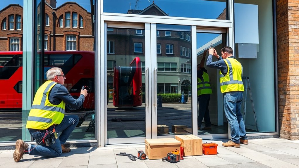 Automatic Door Installation Roehampton