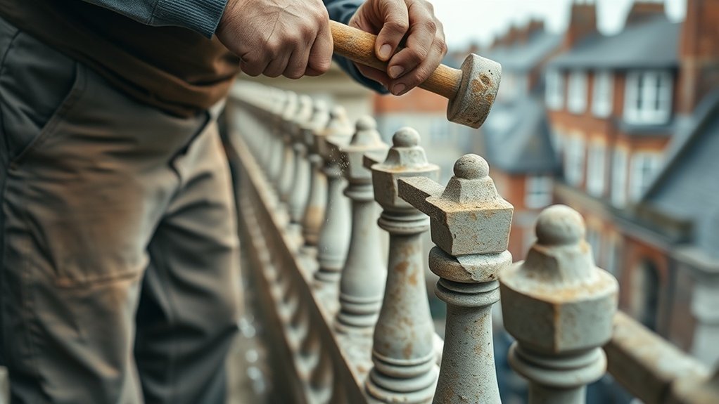 Balustrade Repair Roehampton