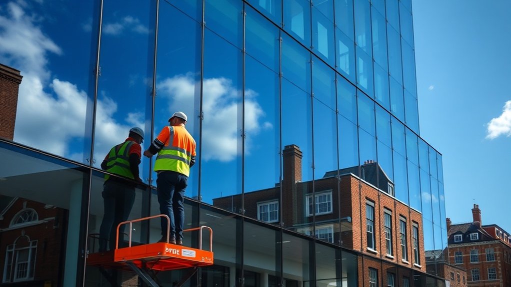 Commercial Glazing Danebury Avenue