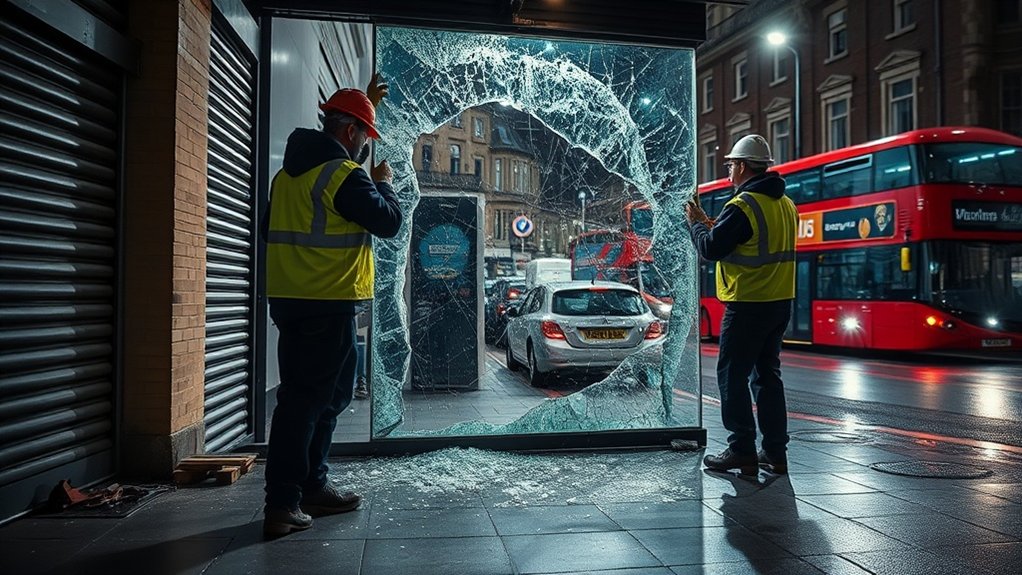 Emergency Shop Front Repair Roehampton
