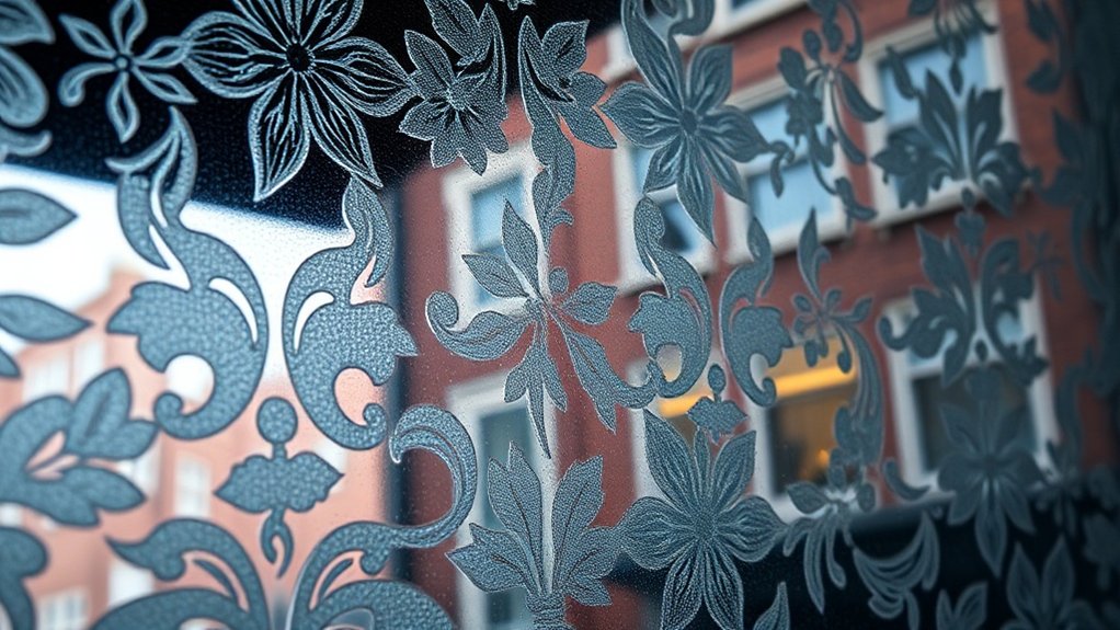 Patterned Decorative Glass Roehampton