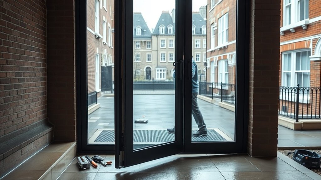 Pivot Door Installation Roehampton