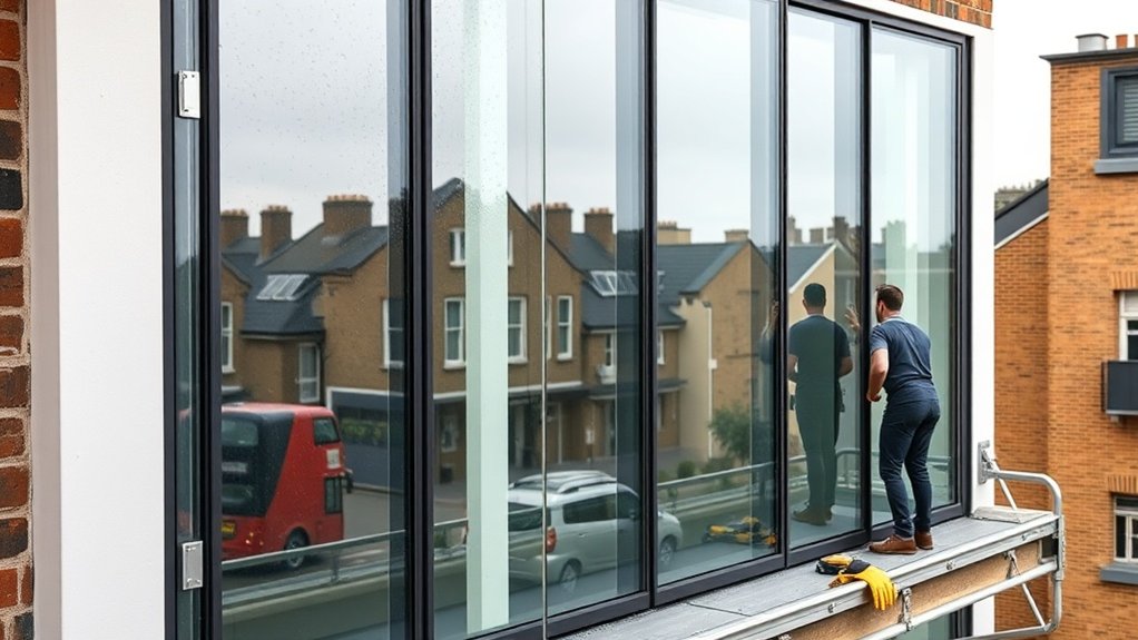 Polycarbonate to Glass Conversion Roehampton