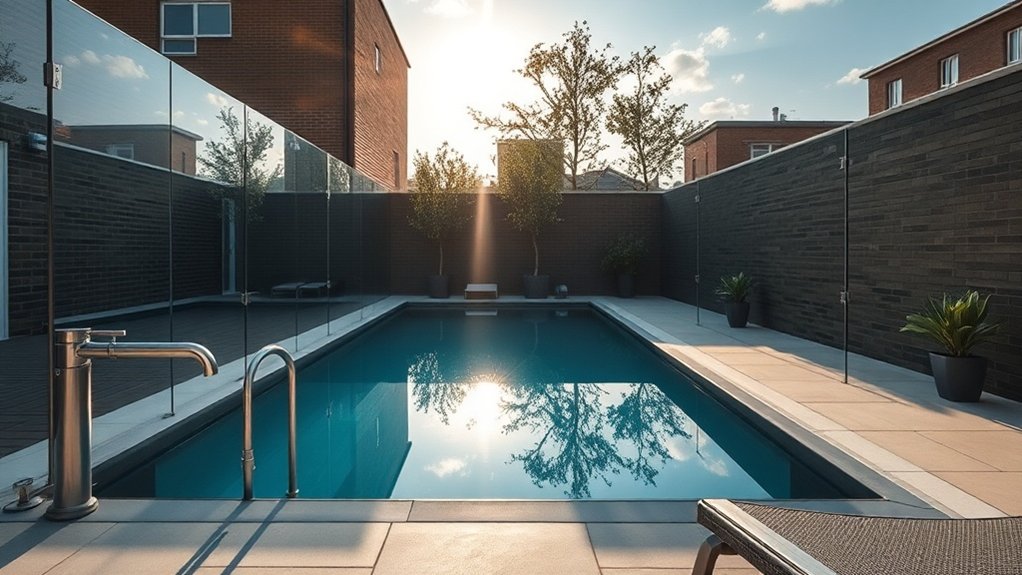 Pool Glass Fencing Roehampton