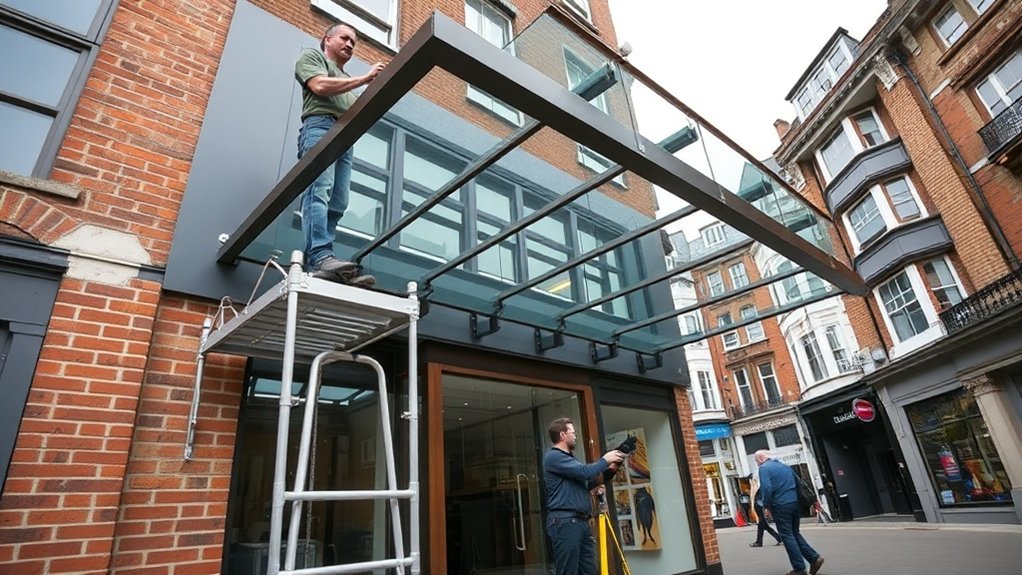 Shopfront Canopy Roehampton