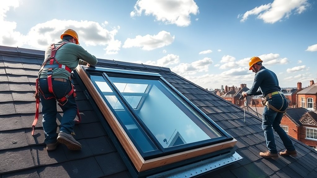 Skylight Installation Danebury Avenue