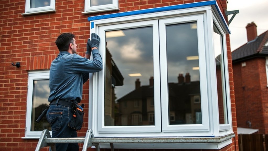 Window Installation Queen Mary's Place